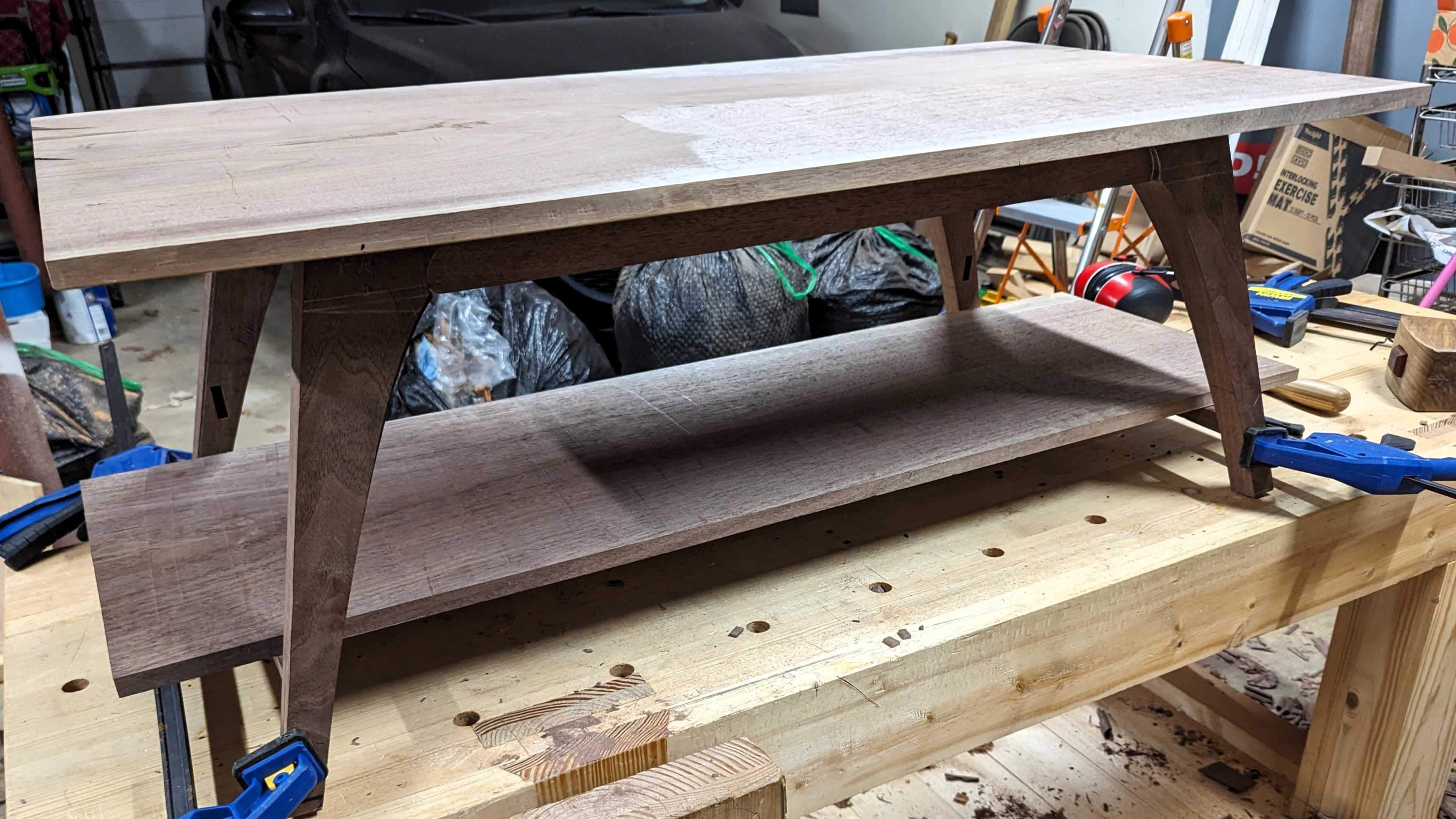 A WIP image of the A T L A S  coffee table.